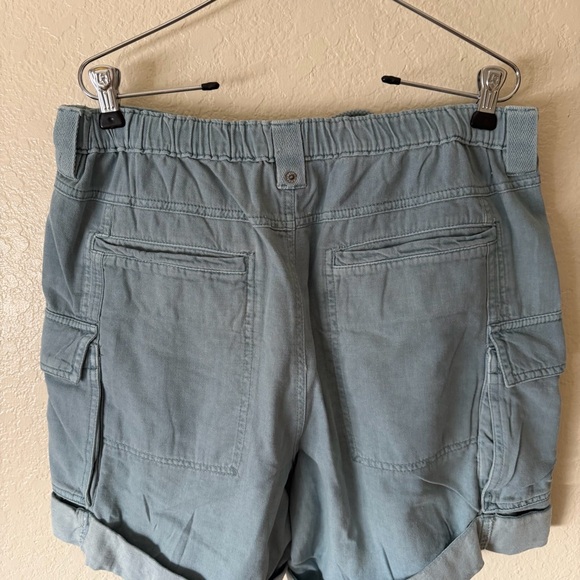 New Free People Frankie Washed Cargo Shorts size M - Picture 11 of 13